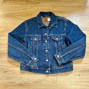 Vtg 90's Levi's Trucker Denim Jean Jacket Y2K Small Vintage women’s small S